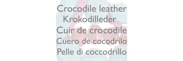 croco leather components
