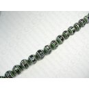 INDIANA 25mm Black-White-Green-Brown MAS