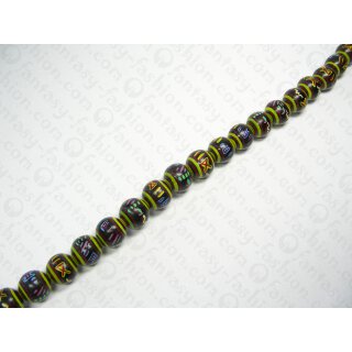 INDIANA 20mm Black-Yellow-Brown-red-Green ISS