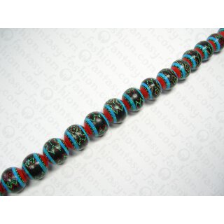 INDIANA 25mm Black-Red-Blue-Green MAS