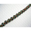 INDIANA 25mm Black-Red-Green-White MAS