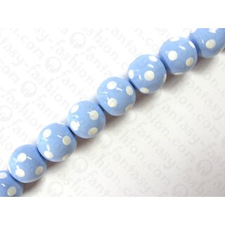 Handpainted ball beads, ca. 25mm