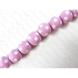 Handpainted ball beads, ca. 25mm