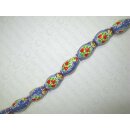 OLGA ca.36x20mm lilac handpainted ISS