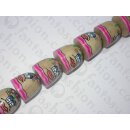 Hawaii-Kiss-Girl ca.25x25mm handpainted wood