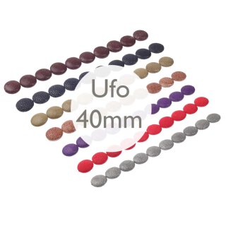 Rochenleder Ufo groß / ca.40mm / 10pcs