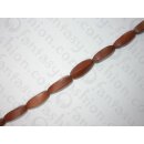 Wood Bayong Oval Twist, ca. 30x10mm