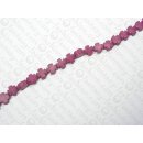 BURI Cross red-violet ca. 10x10x5mm