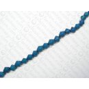 Buri double-cone blue ld ca. 12x10mm