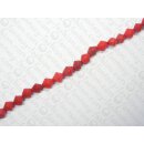 Buri double-cone red ld ca. 12x10mm