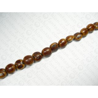 Rubber seeds natural ld ca. 23x20x15mm CH