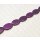 Nappa Leder Flat Oval 35x25x8mm_Purple