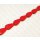 Nappa Leder Irregular Curve Teardrop 35x18x10mm_Red