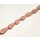 Nappa Leder Irregular Curve Teardrop 35x18x10mm_Pink