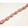 Nappa leather Irregular Curve Teardrop 35x18x10mm_Pink