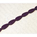 Nappa leather Irregular Teardrop 30x15x7mm_Purple