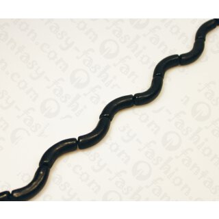 Nappa leather Bent Tube 35x9mm_Black