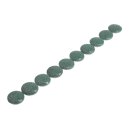 Stingray Ufo small / ca.17mm / Dark Green / 24pcs