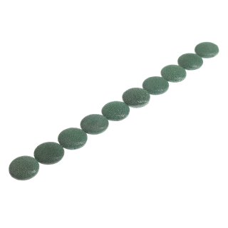 Rochenleder Ufo klein / ca.17mm / Bottle Green / 24pcs