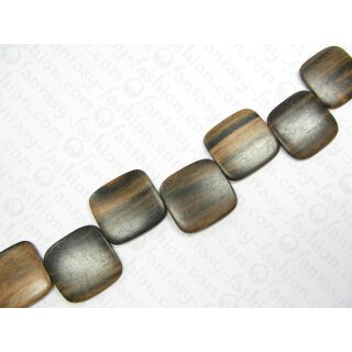 TIGER ebony 34-35x34-35x5mm apsd Flat Square LS