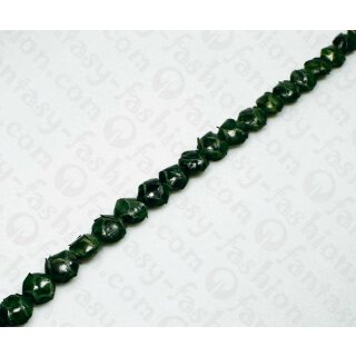 Python Leder Ufo 17mm Green Shiny / 24pcs.