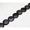 Python Leder Ufo 40mm Black Shiny / 10pcs.