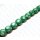 Fish leather Round Beads 20mm Green Matte