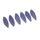 Stingray twisted leaf large / ca. 100x35mm / Cobalt Blue...