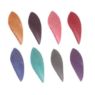 Stingray twisted leaf large / ca. 100x35mm / 6pcs