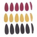 Stingray teardrops / ca. 48x8mm / 6pcs