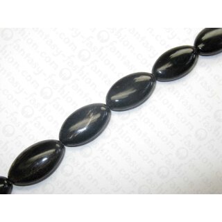Horn Ellipsoid black ca. 30x17x11mm
