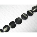 Black horn potatoe chips, ca.37x8mm