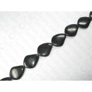 Black Horn flat, irregular, ca. 37x30x7mm