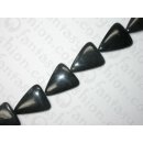 Black Horn Flat Triangle ld, ca. 35x28mm