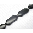 Horn irregular Hexagon black ca. 45x20x7mm