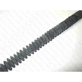 Horn Saucer black matt ca. 15x5mm