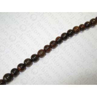 Brown horn ball beads, ca. 15mm