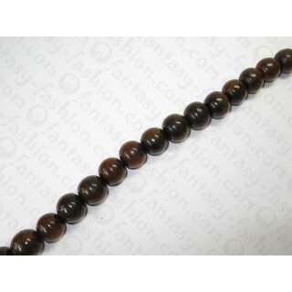 Brown horn ball beads ca. 20mm