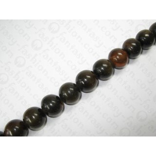 Brown horn ball beads ca. 25mm