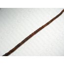 Brown Horn puccalit cd ca. 10x4-5mm CH