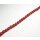 Watersnake leather Round Beads 10mm_Fuchsia Red Shiny