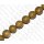 Wasserschlangen Leder Round Beads 25mm_Golden Olive Shiny
