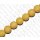 Wasserschlangen Leder Round Beads 30mm_Yellow Cream Shiny