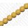 Wasserschlangen Leder Round Beads 35mm_Yellow Cream Shiny