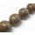 Wasserschlangen Leder Round Beads 35mm_Bison Shiny