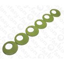 Wasserschlangen Leder Flat Ring 60x2mm_Arcadian Green Shiny
