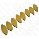 Wasserschlangen Leder Twisted Leaf 57x27mm_Blazing Yellow...