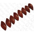 Wasserschlangen Leder Twisted Leaf 57x27mm_Bossa Nova Shiny