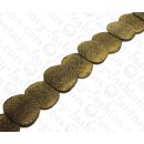 Wasserschlangen Leder Irregular Round 45mm_Natural Tiger...