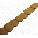 Wasserschlangen Leder Irregular Round 45mm_Tobacco Brown...